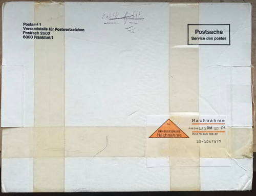 Filatelie sendung 1984 - 1984, ~