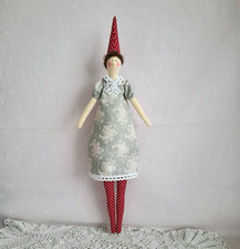 Wichtelmädchen grau, 45cm