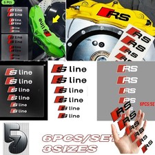 6 Aufkleber für Bremssättel