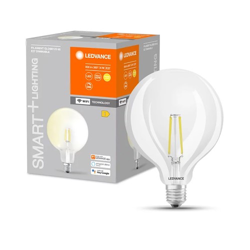 Led smart filament globe - smart+, g125