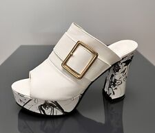 Pumps 39 Plateau weiß