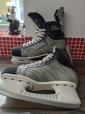 Bauer Herren Silver Lightning Eishockey Schlittschuhe Größe 11,5 UK sehr guter Zustand