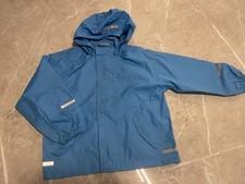 Kinder Regenkleidung * Regenjacke * 122/128 * Matschjacke * Blau * Top *