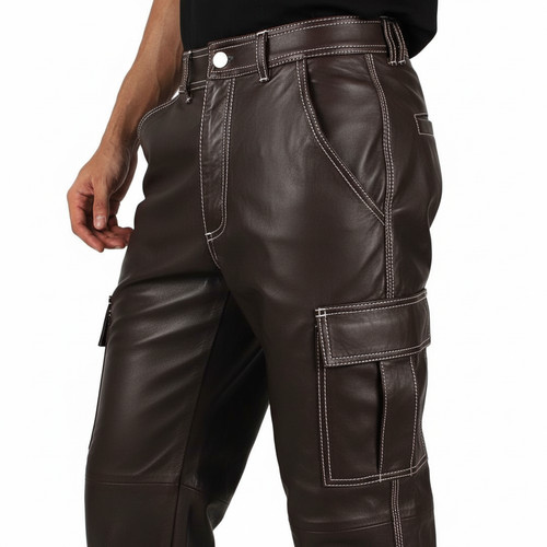Cargo pocket lederhose herren - cargo,
