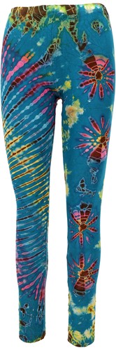 Unikat batik damen leggings - unikat,