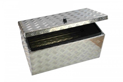 Alu riffelblech deichselbox - alu,