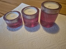 3er Set Teelichthalter