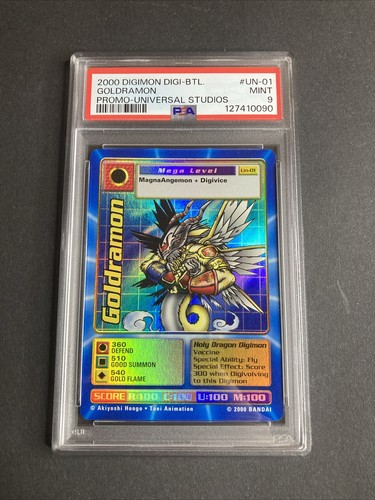 Goldramon mint psa - goldramon, 9