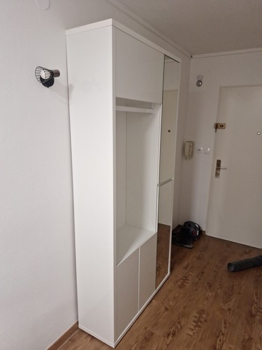 Garderobe weiß hochglanz - ,
