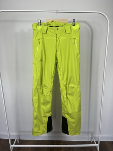 Salomon skihose gelb - salomon, schnee