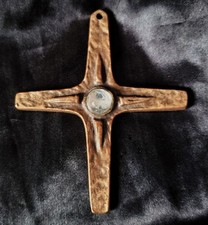 Bronze Kreuz 9,5x8 cm