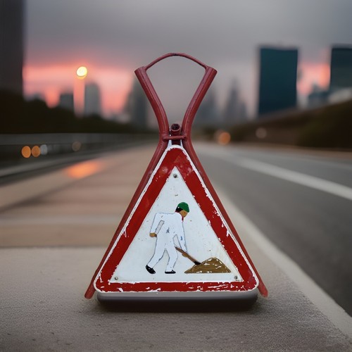 Alt schild baustelle bau - alt,