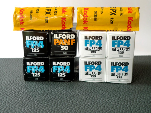 Konvolut ilford panf - konvolut, plus