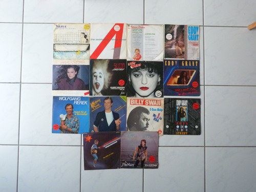 Color vinyl singles stk - vinyl, 14