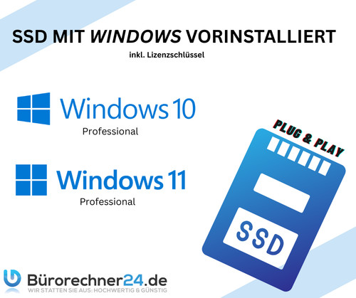 Ssd mit windows vorinstalliert - ssd,