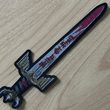 Manowar Patch Bridge Of Death Heavy Metal Warriors Of The World