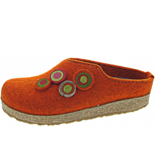 Haflinger hausschuh orange - haflinger,