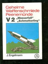 Geheime Waffenschmiede Peenemünde V2 Wasserfall Schmetterling -F003D
