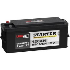 LKW Batterie 120AH Starterbatterie 12V Schlepper Traktor ersetzt 110Ah 115Ah