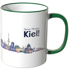 WANDKINGS Tasse, Schriftzug
