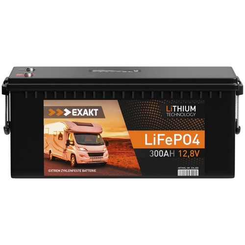 Exakt lifepo4 300ah - exakt, 12v