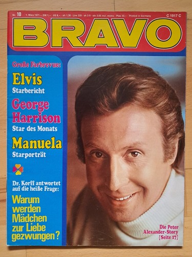 Bravo vom 3 1971 - bravo, nr.10