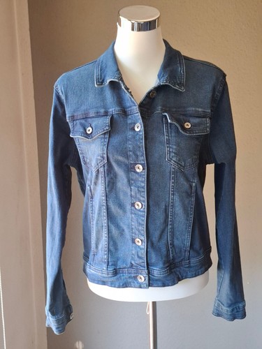 Blue motion jeansjacke - blue,