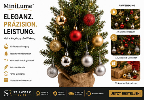 Minilume weihnachtskugeln - minilume™,