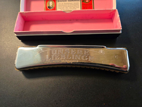 Hohner mundharmonika mit box - mit,
