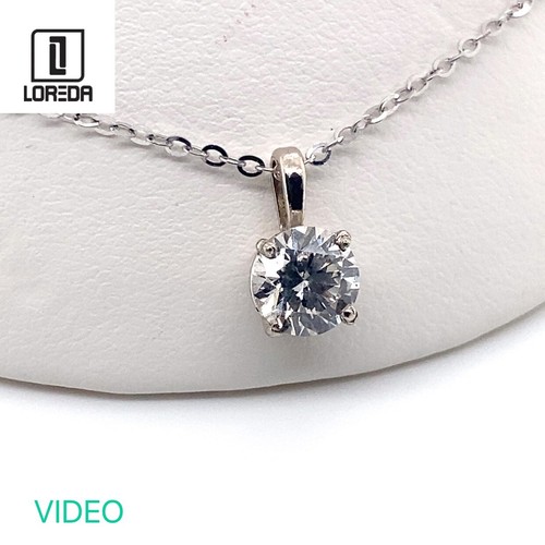 Karat diamant anhänger - 1,0,
