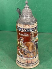 21/3/1124 Bierkrug Zinndeckel
