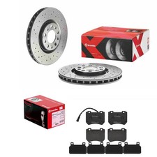 brembo SPORT BREMSSCHEIBEN 305mm+ BELÄGE VORNE passend für ALFA 159 BRERA SPIDER