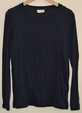 Marineblaues Poetry Damentop