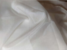 Batist zart  weiß Baumwolle+Seide  sanft schimmernd, 138cm breit, 52g/m