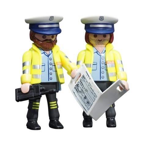 Playmobil figur polizist - figur,