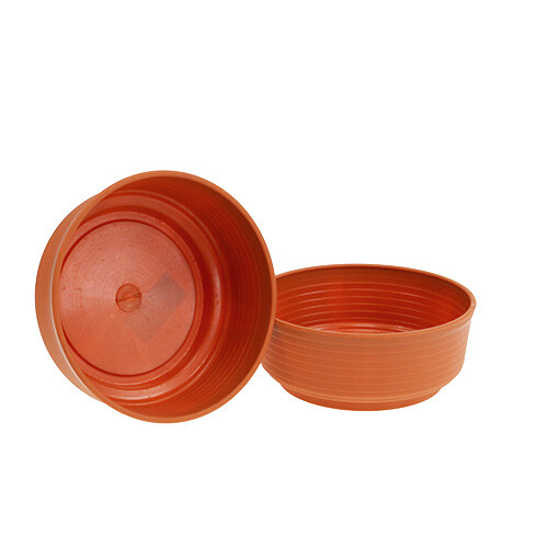 Schale plastik terrakotta - z-schale,