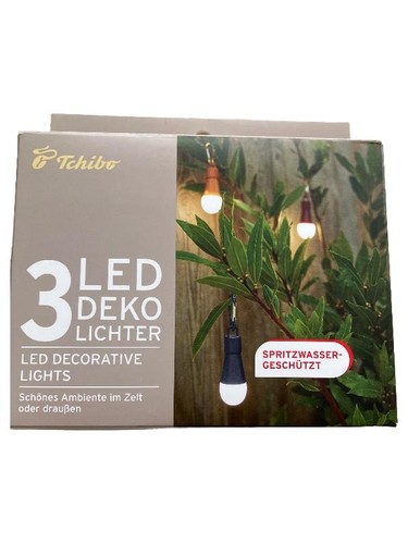 Tchibo led deko lichter 3er - lichter,
