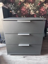 Nachtschrank (Modern) mit 3