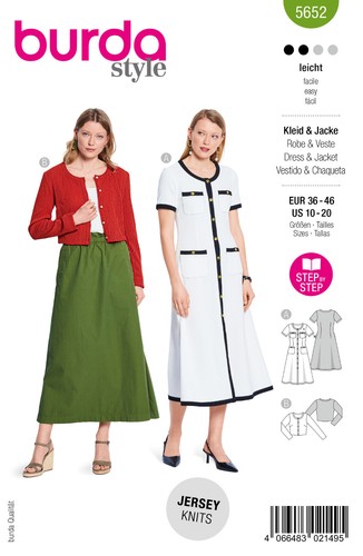 Burda style 5652 - nr., &