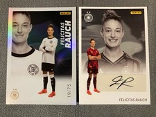 Panini DFB Frauen Team Set 2025 Felicitas Rauch Autogramm und Limitiert