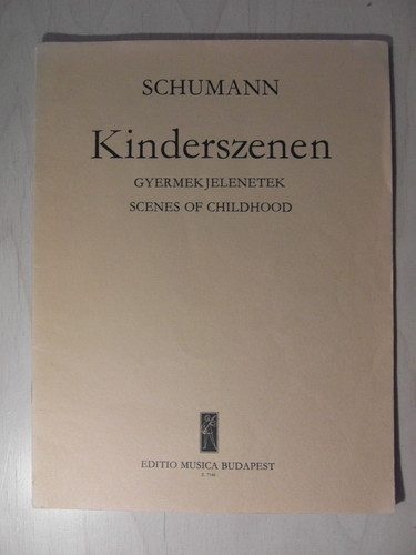 Notenhefte kinderszenen scenes - kinderszenen,