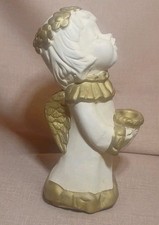 Kerzenhalter Engel Tonfigur 20
