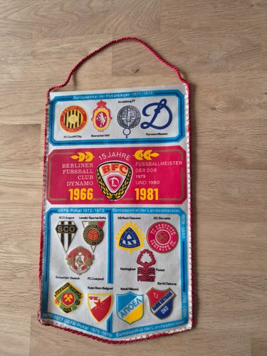 Wimpel bfc dynamo jahre - dynamo,