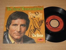 FREDDY QUINN SIGNIERTE 7"