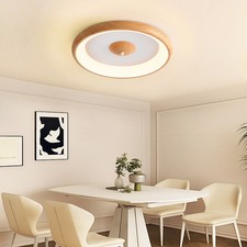 Kreativ Holz LED Deckenleuchte