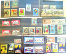 40 historische Reklamemarken /