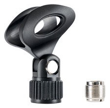 DJ PA Mikrofon Halter Mikrofon Klammer Neopren Klemme Clamp Universal Mic Halt