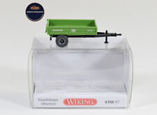 Wiking H0 1:87 - Anhänger Einachskipper Brantner grün - Art. 0388 07 - AK 554