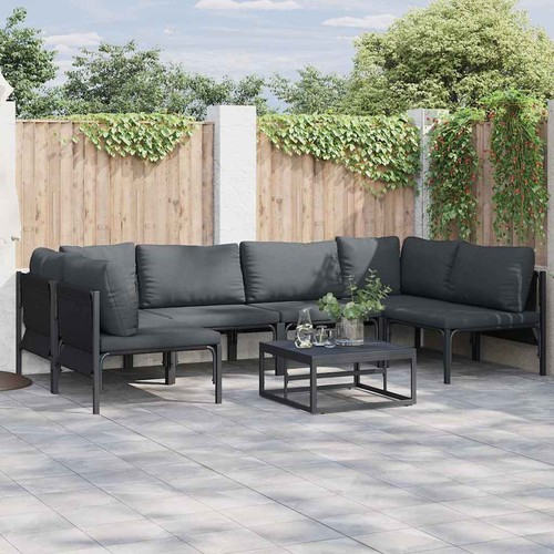 Gartensofa set mit kissen - mit,