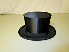 Chapeau Claque Weissbach Patent Zylinder Klappzylinder Hut Theater gr. 56 / 57